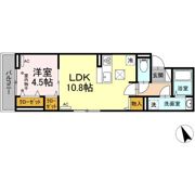 Dフラット大和田の間取り画像