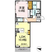 シャインピークス上越妙高 Dの間取り画像