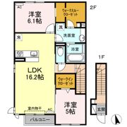 ルーチェ ソラーレ A棟の間取り画像