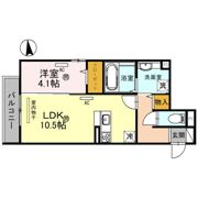 D-room 新今里の間取り画像