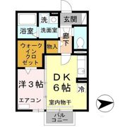 モナリエan(モナリエアン)の間取り画像