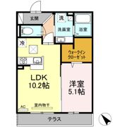 ブショーフレーグランスの間取り画像