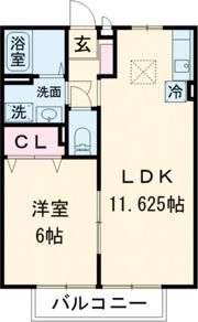 アビタシオンの間取り画像