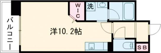 New Era 水前寺の間取り画像