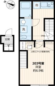 gerberaの間取り画像