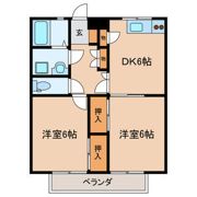 メゾンアルピナの間取り画像