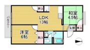 ドミエールの間取り画像