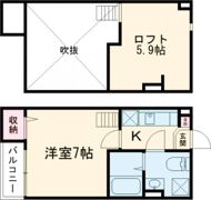 Wistaria 加美南の間取り画像