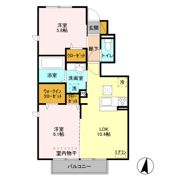 メゾン サクラの間取り画像