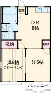 グリーンパークの間取り画像