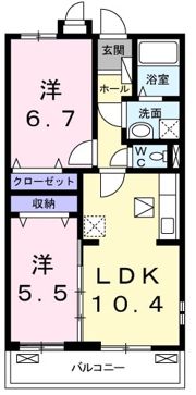 プリムローズの間取り画像