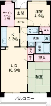 T’s garden清瀬の間取り画像