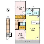 SAKURAコートの間取り画像
