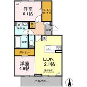 ツマサイト A棟の間取り画像