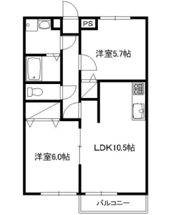 プランドールモエの間取り画像