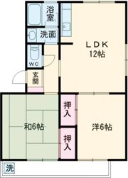 ハイツ明和B棟の間取り画像