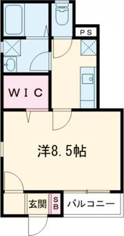 レーヴⅠ番館の間取り画像