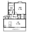 コンフォールYの間取り画像