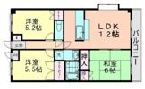 アベニール佐倉の間取り画像