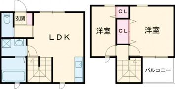 シアハウス三ヶ森の間取り画像