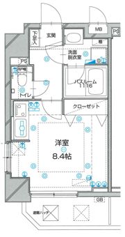シャルムコート新宿ステーションパレスの間取り画像