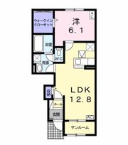 Freesia（フリージア）の間取り画像