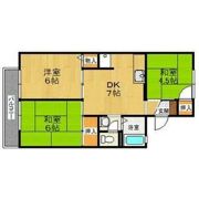 ジュネス北六甲の間取り画像