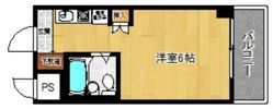 スカイコート姫路の間取り画像