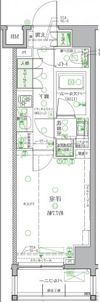 クレヴィスタ板橋西台Ⅱの間取り画像