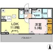 D-room天神の間取り画像