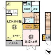 桜山フラットの間取り画像
