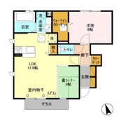 ソレイユ Bの間取り画像