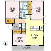サングレイト A棟の間取り画像