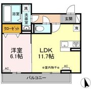 ラ・ペルシュの間取り画像