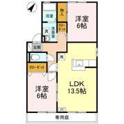 ジュネス北本町 D棟の間取り画像