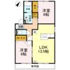 ジュネス北本町 D棟の間取り画像