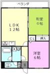 ベルハウス布施屋の間取り画像