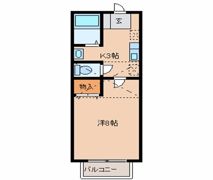 アヴァンセ高砂の間取り画像