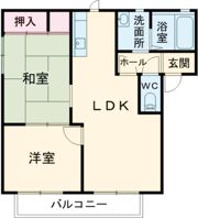 アミティエ 滝野の間取り画像
