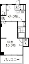 シュロス吉川の間取り画像