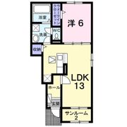 ヴィヴァレスの間取り画像