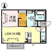 D-Residence松村Ⅰの間取り画像