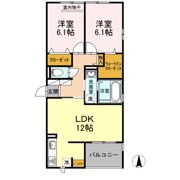 カーサ・寿 A棟の間取り画像