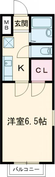 アメニティコート伊保崎の間取り画像