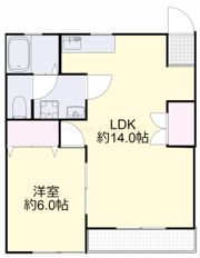 ララ松崎の間取り画像