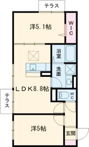 リニュエラ香里園町の間取り画像