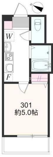 アザーレ・バモス藤沢本町の間取り画像