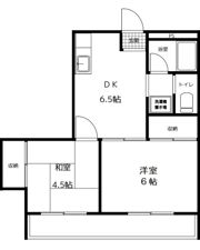 サンパールハイツの間取り画像