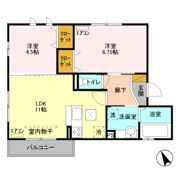 インペリアルの間取り画像