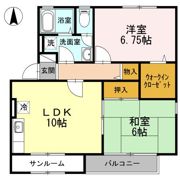 メゾンパークス C棟の間取り画像